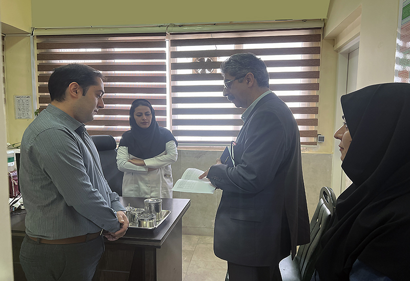 بازدید دکتر هاشمی