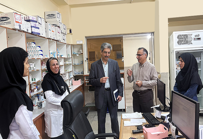 بازدید دکتر هاشمی
