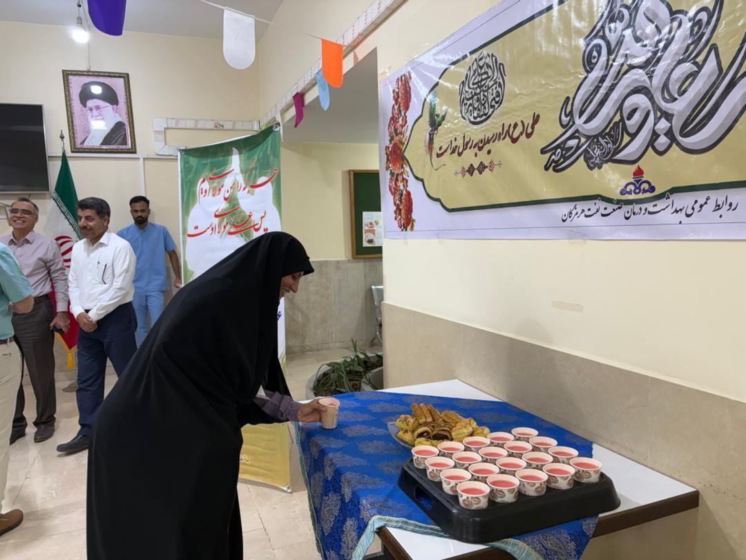 غدیر توزیع شیرینی