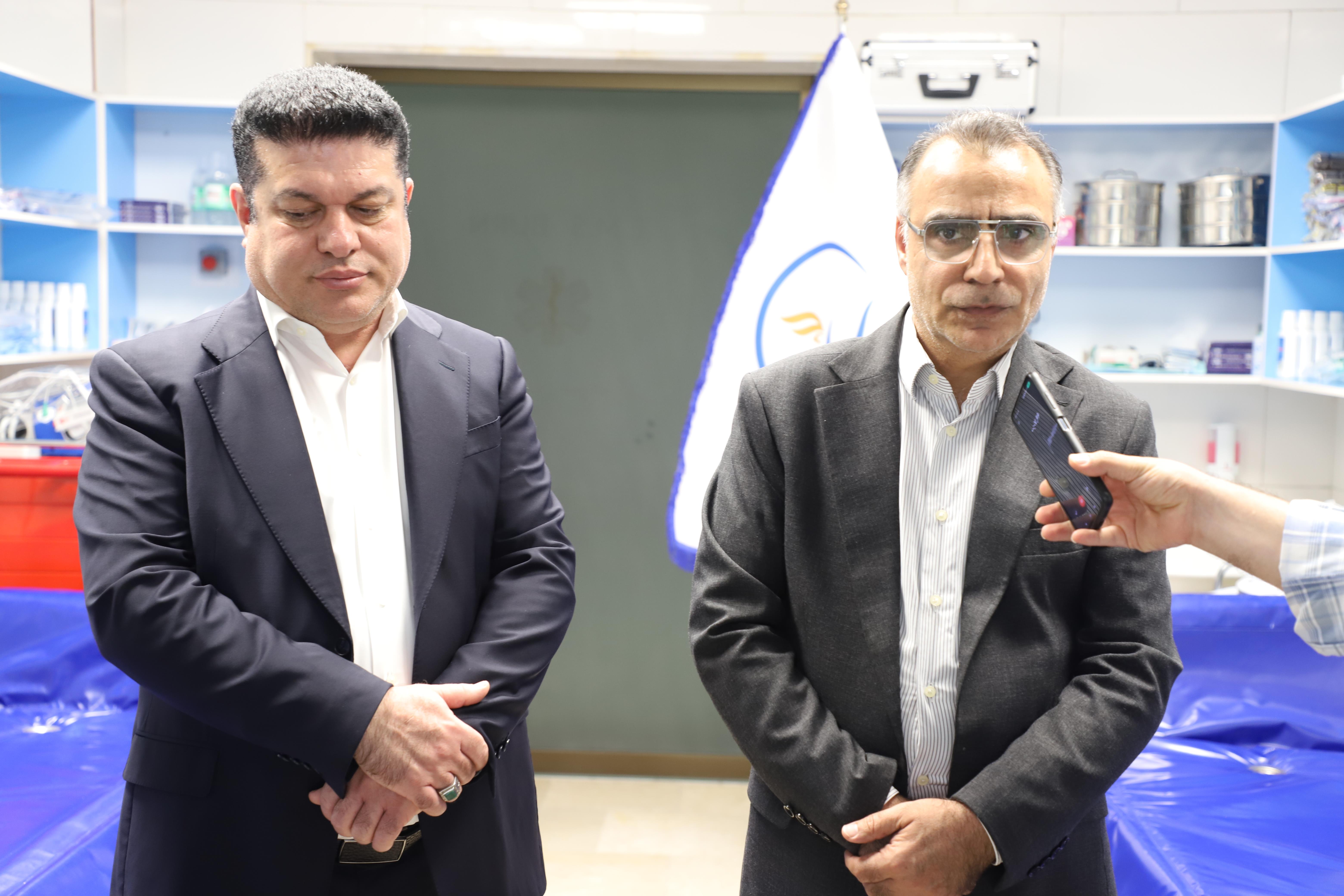 افتتاح بخش سوختگی