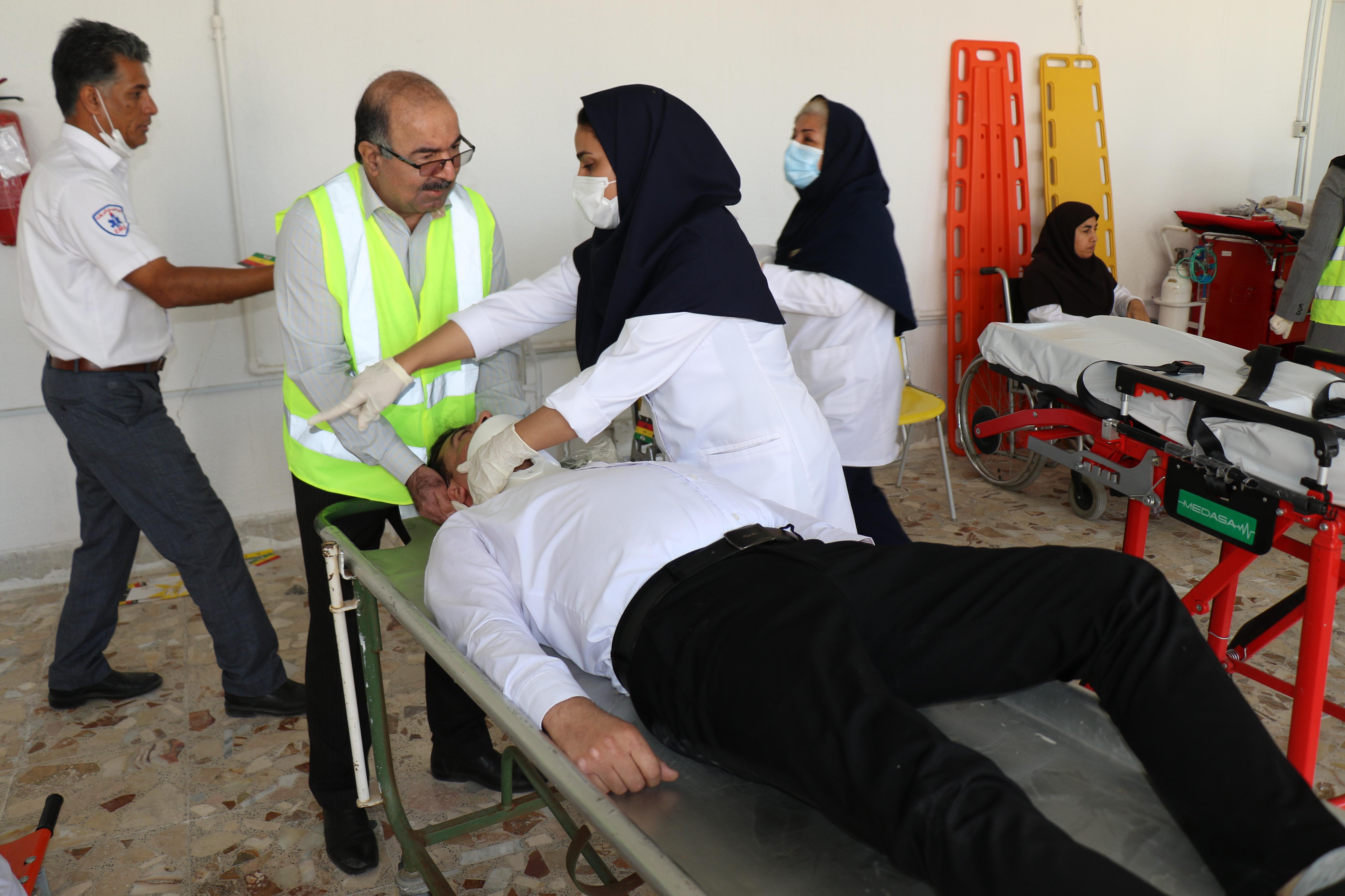 مانور زلزله 1