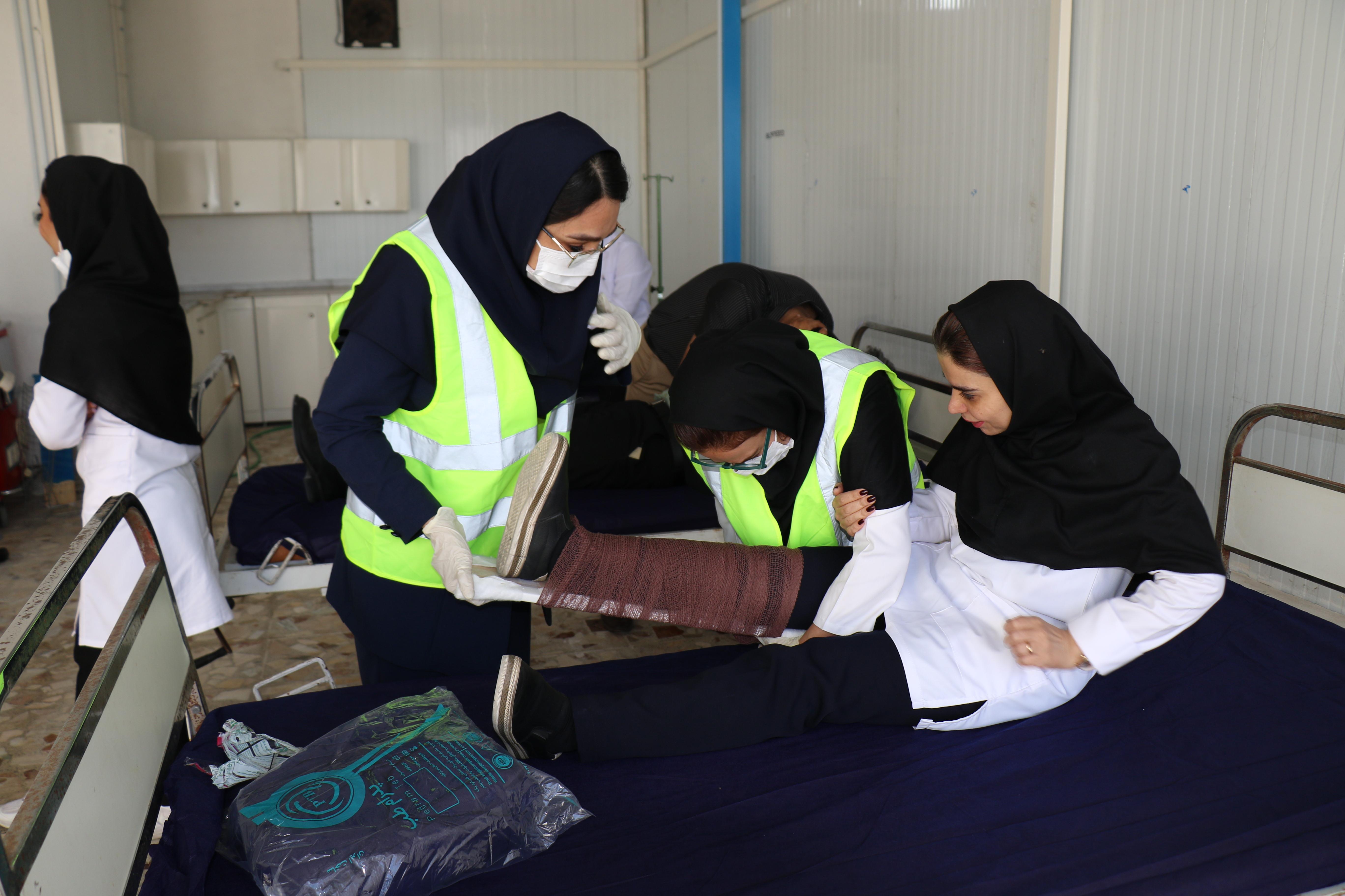 مانور زلزله 6