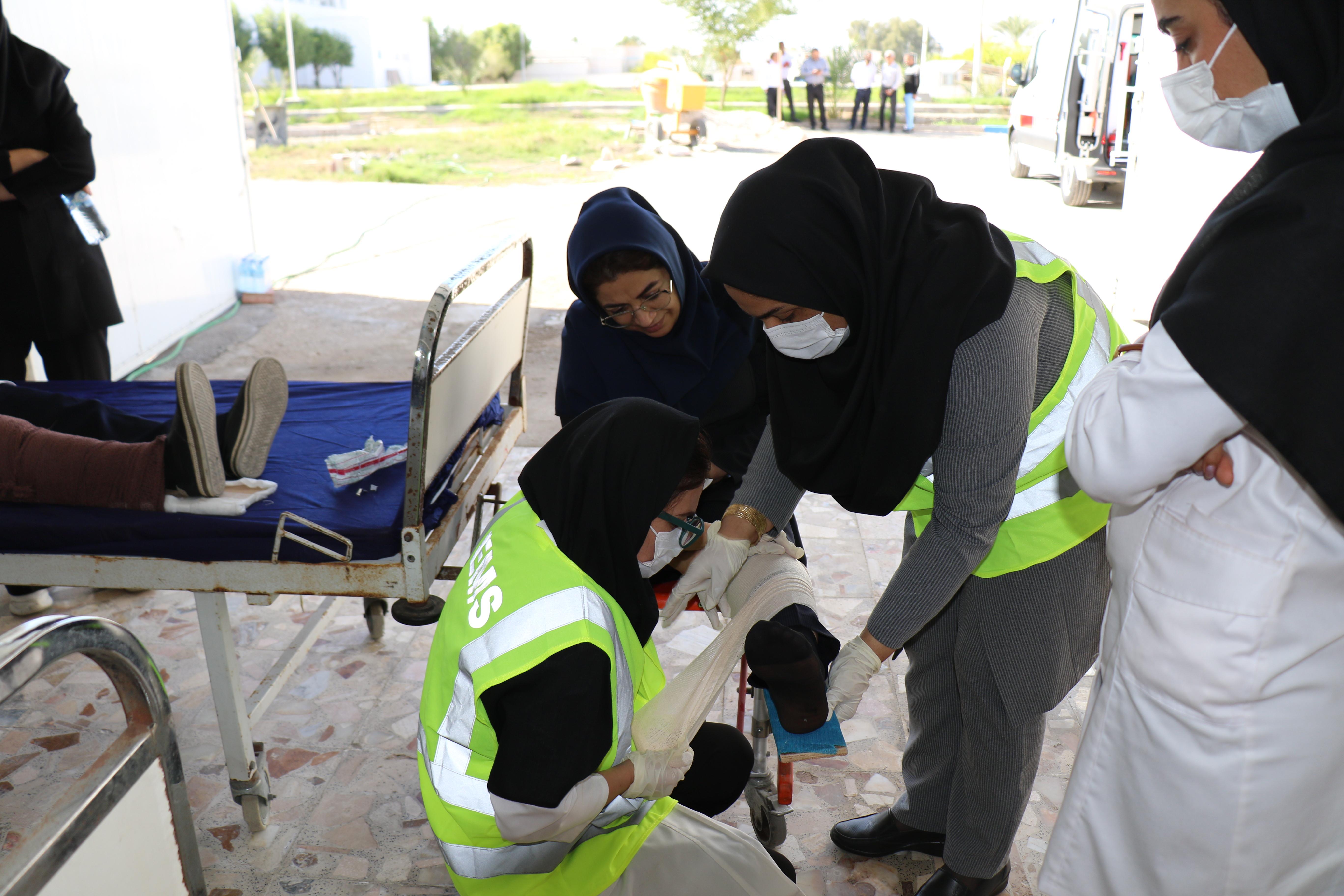 مانور زلزله 2